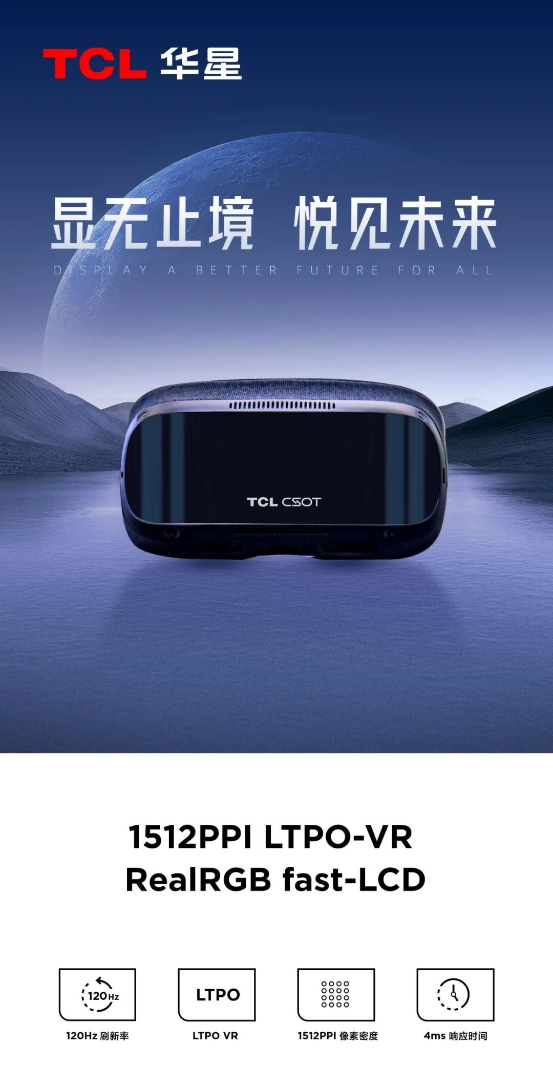 TCL华星LTPO VR技术突破，助力全新虚拟现实领域创新