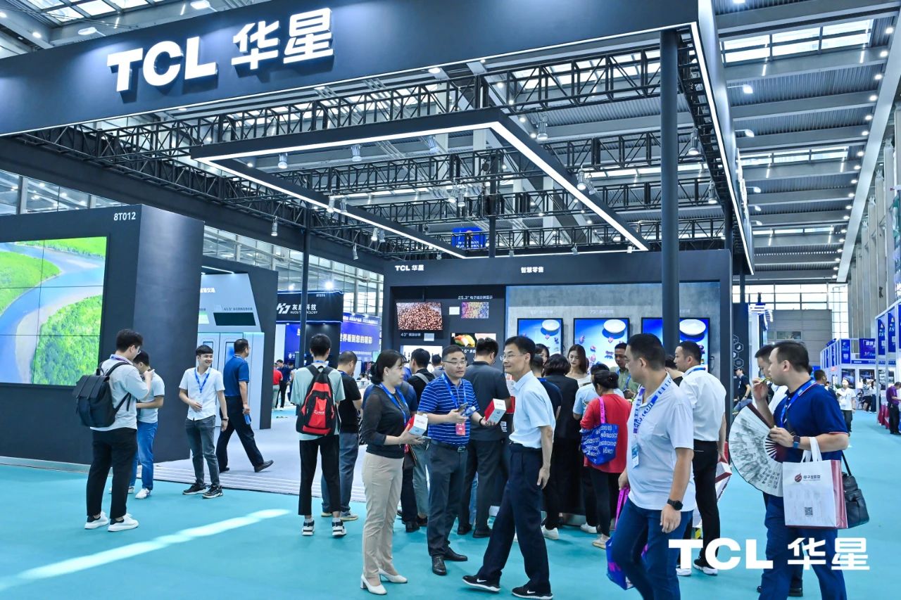 TCL华星参展ISVE 2023 多款商显专显展品成全场焦点
