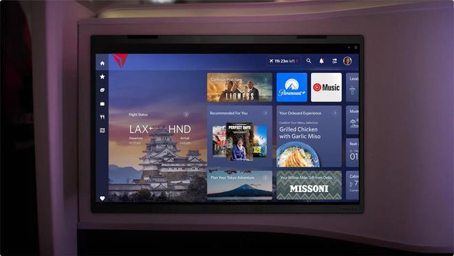 达美航空预告下代飞机座椅靠背娱乐系统：配 4K HDR QLED 显示屏