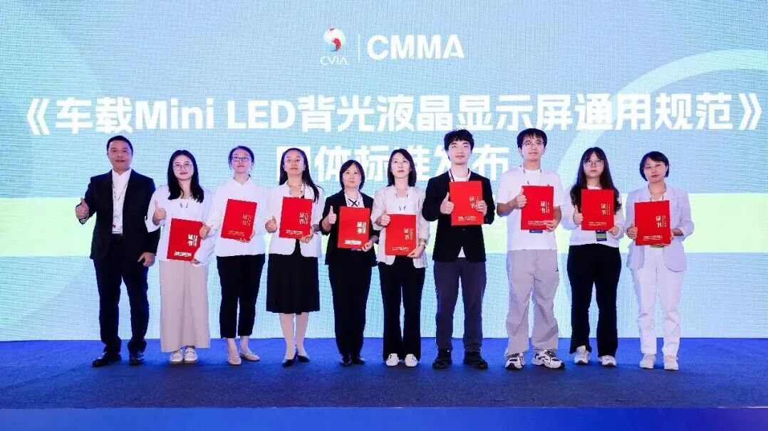 天马首发Mini LED车载显示屏团体标准
