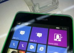 微软推出手机Lumia 535 真机曝光