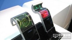 三星展示可卷曲OLED显示屏抗衡LG