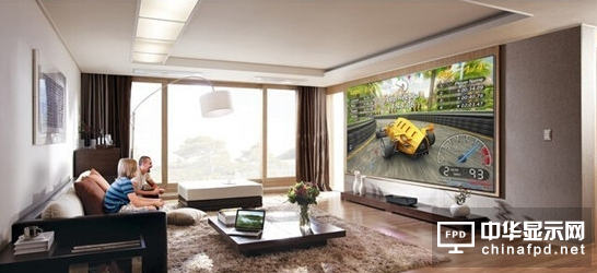 大屏幕激光电视