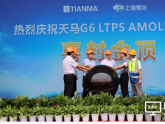 天马第6代LTPS AMOLED产线提前封顶