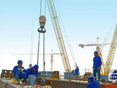 CEC咸阳8.6代液晶面板生产线钢结构工程进入安装阶段