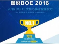 图说京东方2016年DSH三大核心事业全面发力