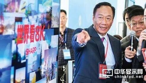 郭台铭奇袭三星 抢当面板皇帝