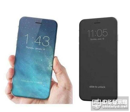 iPhone8: OLED曲面屏+分屏设计, Home键依然存在?