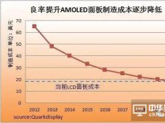 2017年中小型AMOLED面板发展趋势分析