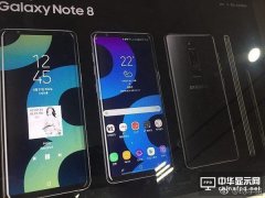 三星Note 8宣传海报曝光 后置指纹解锁居中设计