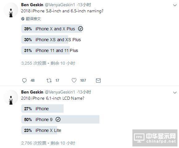 命名再起波澜 新款要叫iPhone XS？